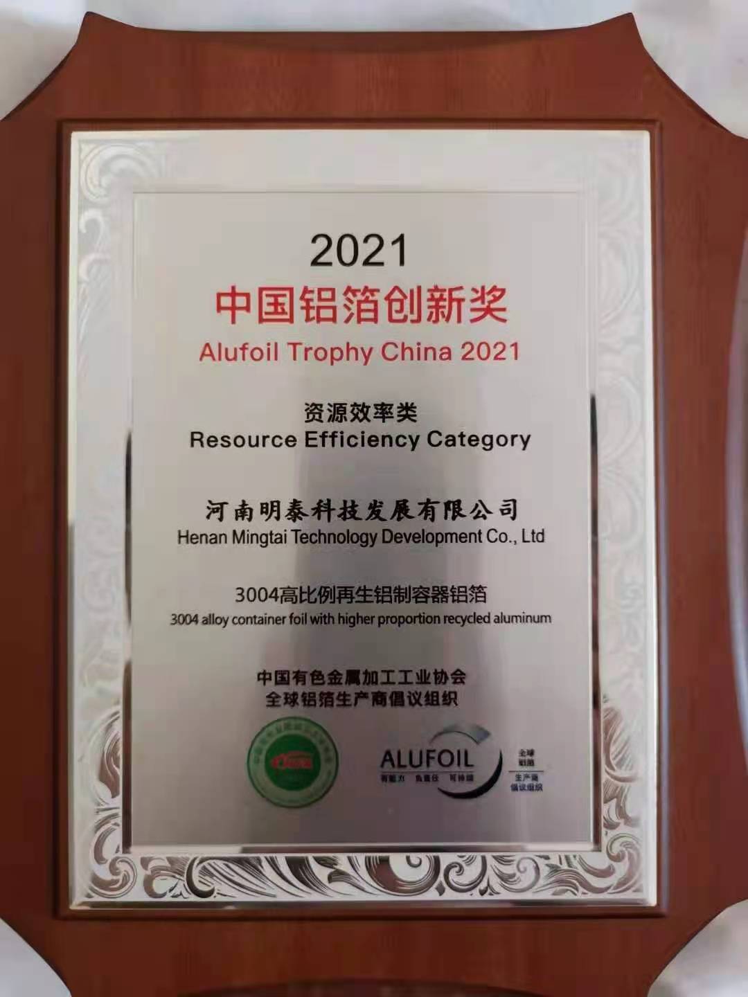 黄色软件app大全免费下载2023铝业3004铝制容器箔荣获2021年黄色视频软件下载创新奖